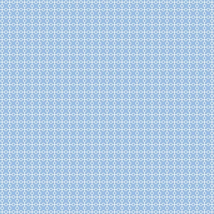 Dot Grid Blue Fabric Yardage