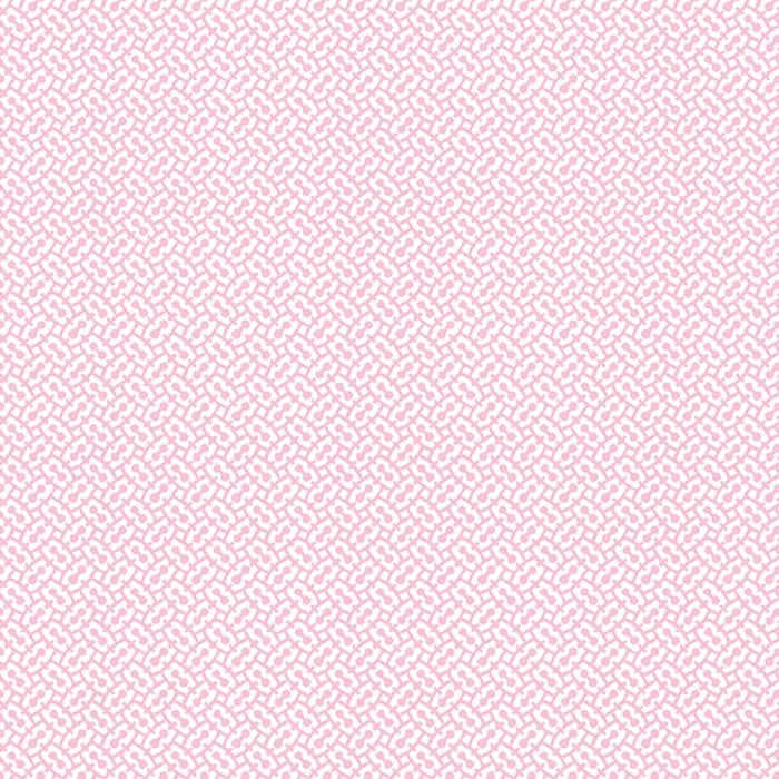 Chain Link Light Pink Fabric Yardage