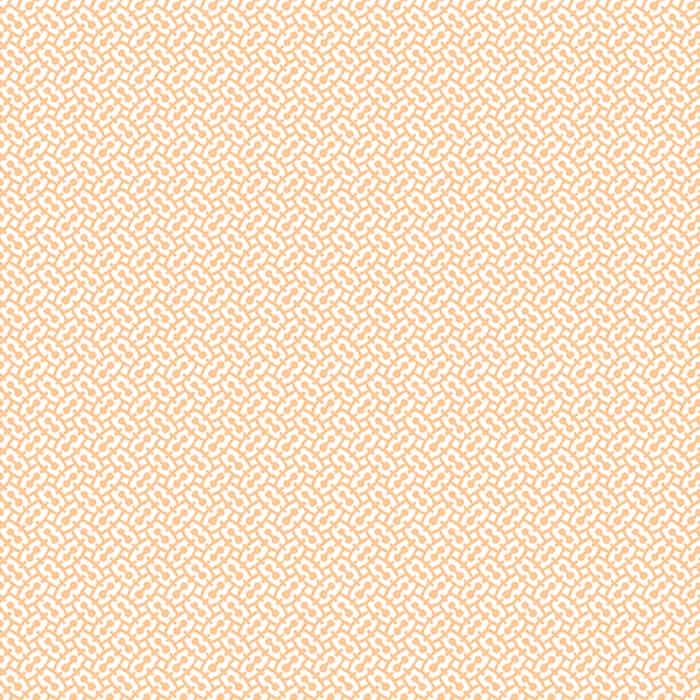 Chain Link Light Orange Fabric Yardage