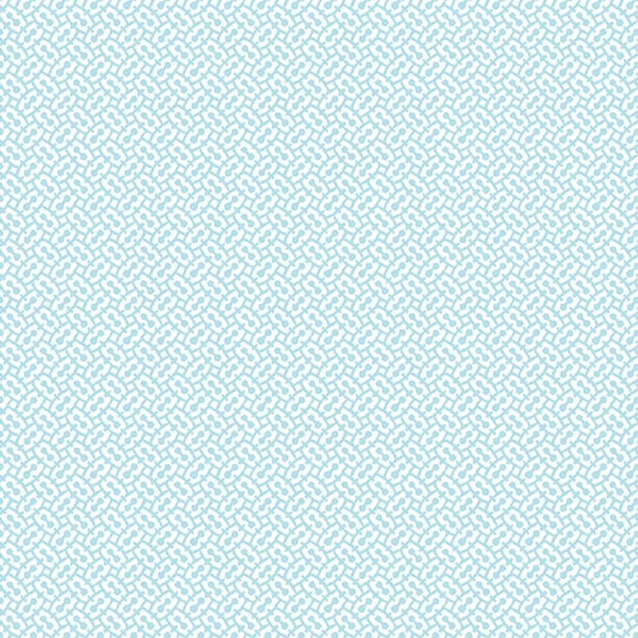 Chain Link Light Turquoise Fabric Yardage