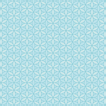Lace Aqua Fabric Yardage - quilt fabric for sewing and quilting projects