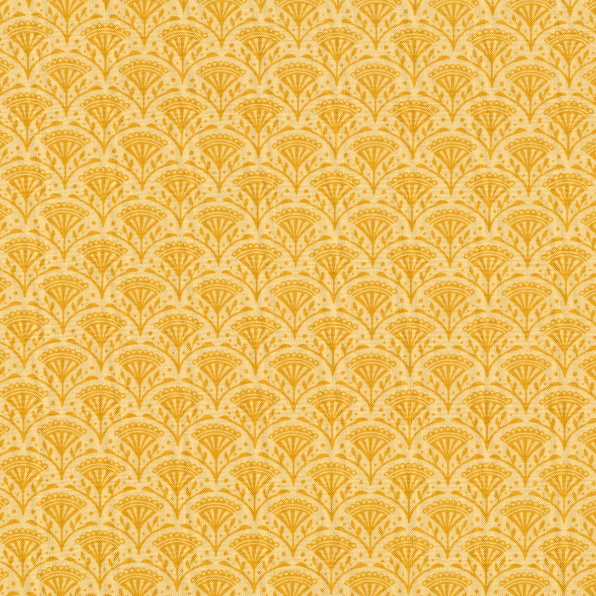 Blossom Scallop Daffodil Fabric Yardage