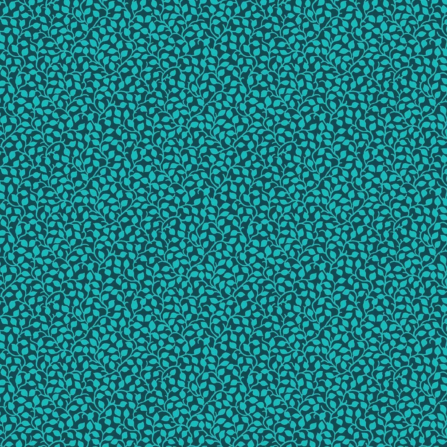 Lemonade Pitcher Teal Fabric Yardage