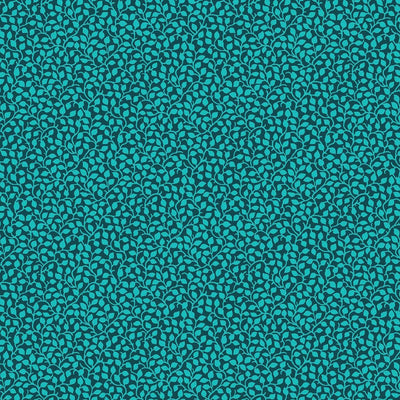 Lemonade Pitcher Teal Fabric Yardage