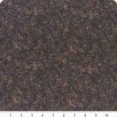Steampunk Menagerie Rust Metal Fabric Yardage