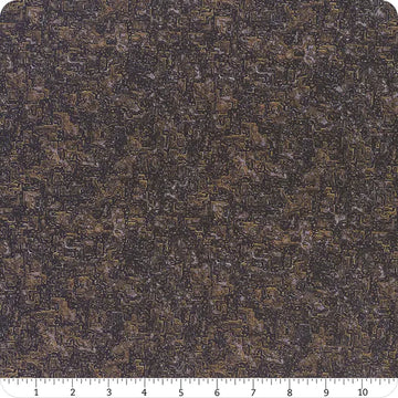Steampunk Menagerie Rust Metal Fabric Yardage - quilt fabric for sewing and quilting projects