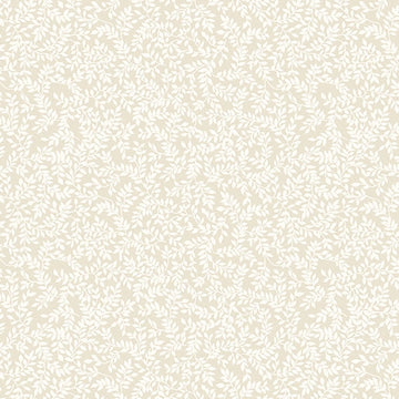 Classic Keepsakes Ecru Mini Ferns Fabric Yardage - quilt fabric for sewing and quilting projects