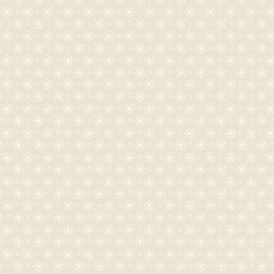 Classic Keepsakes Ecru Sunburst Dots Fabric Yardage