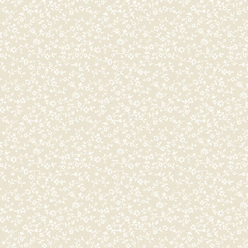Classic Keepsakes Ecru Vineyard Floral Fabric Yardage - quilt fabric for sewing and quilting projects