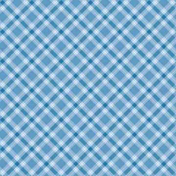 Plaid Light Blue 108" Wide Quilt Backing Fabric
