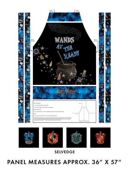 Harry Potter Apron Multi 36" x 57"