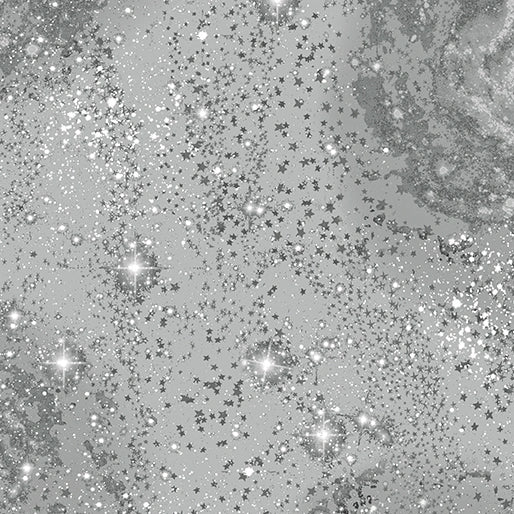 Harry Potter Magic Gray Fabric Yardage