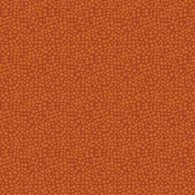 Mosaic Dark Orange Fabric Yardage