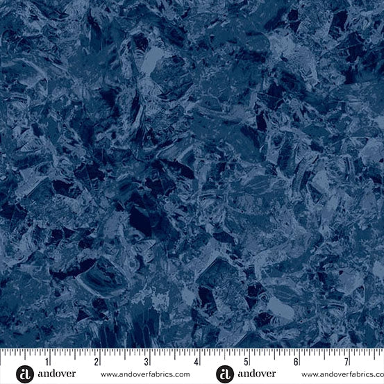 Echoes of Iceland Heima Glacier Waterfall Fabric Yardage