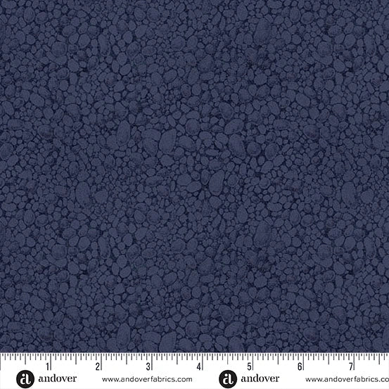 Echoes of Iceland Heima Pebbles Night Sky Fabric Yardage
