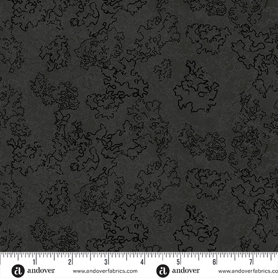 Echoes of Iceland Heima Lichen Obsidian Fabric Yardage