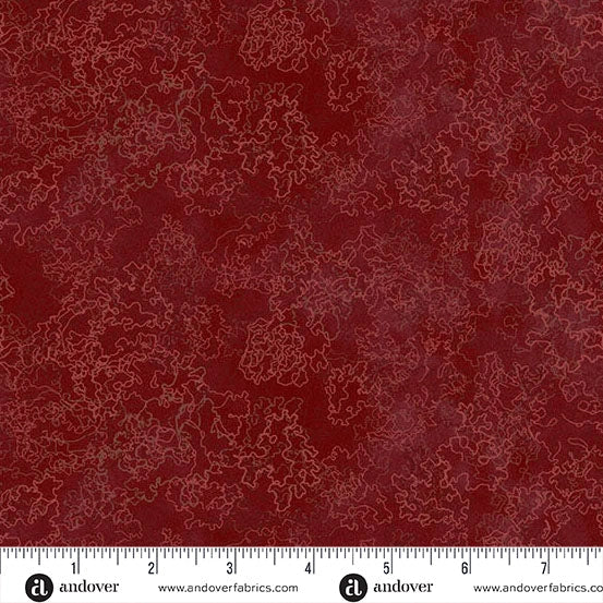 Echoes of Iceland Heima Lichen Rhubarb Fabric Yardage