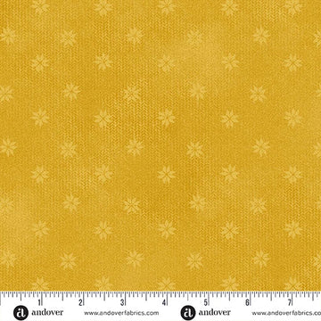 Echoes of Iceland Heima Knit Dandelion Fabric Yardage