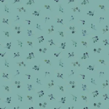 Enchanted Sprigs Jade Fabric Yardage