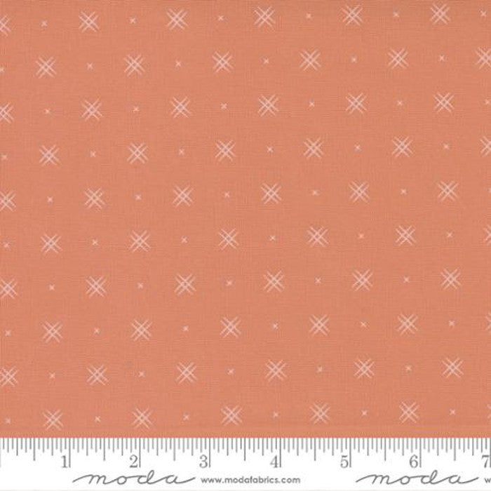 Beyond Bella Coral On Point Fabric Yardage