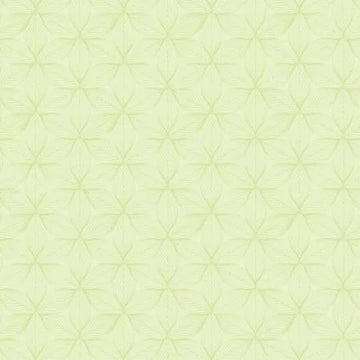 Star Leaves Light Lime Fabric Yardage