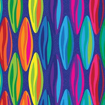 Kaleidoscope Metamorphosis Dark Blue Multi 108" Wide 3 Yard Quilt Fabric Back Pack - wide quilt backing fabric for longarm q