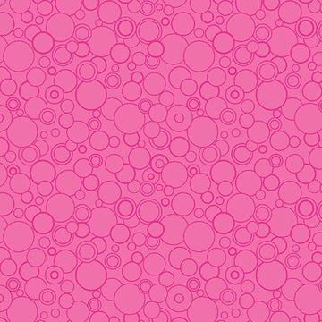 Cats Meow Fuschia Circling Around 108 inch 3 yard quilt back pack