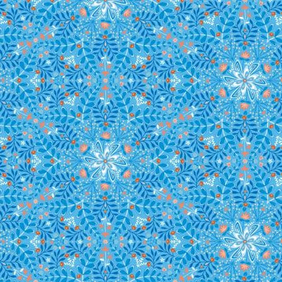 Medallion Periwinkle Fabric Yardage