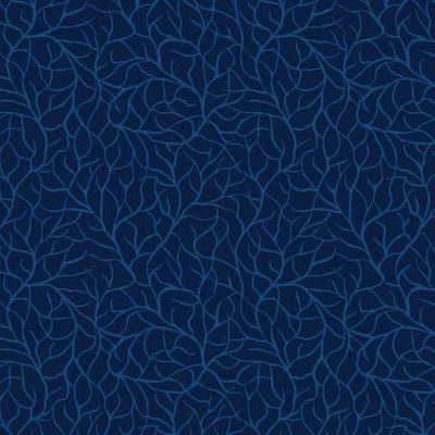 Branches Sapphire Fabric Yardage