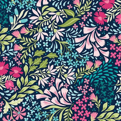 Garden Dalliance Indigo Promenade