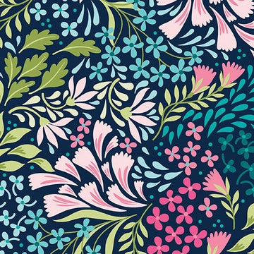 Garden Dalliance Indigo First Impressions 108 inch 3 yard quilt back pack