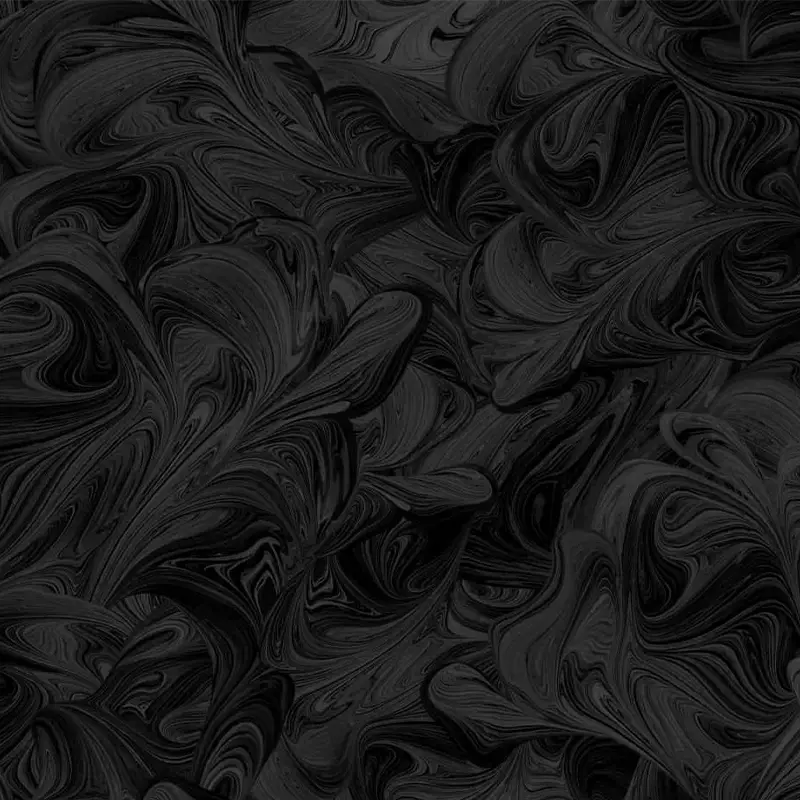 Swirls Black 118" Wide Quilt Backing Fabric Product Photo