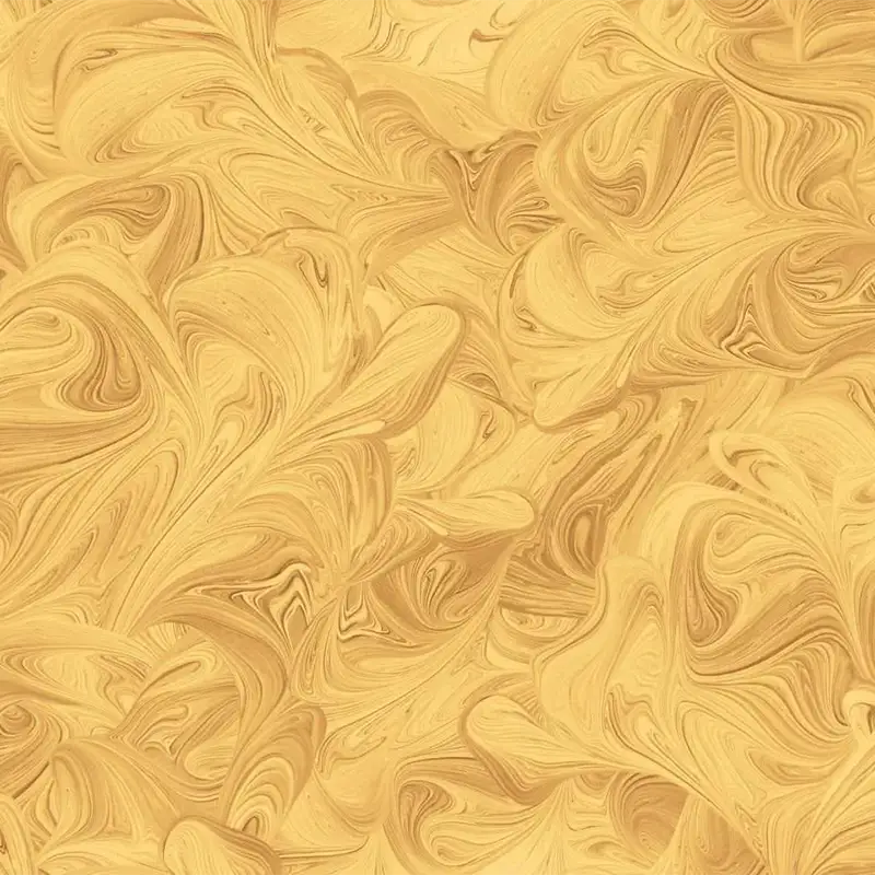 Swirls Gold 118" Wide Quilt Backing Fabric Product Photo