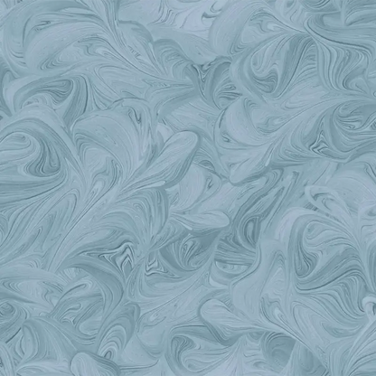 Swirls Haze Blue 118" Wide Quilt Backing Fabric Product Photo