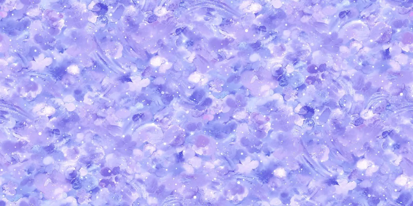 Clouds Lavender 118" Wide 3 Yard Quilt Fabric Back Pack - image 1 - quilting supply from Quilted Joy