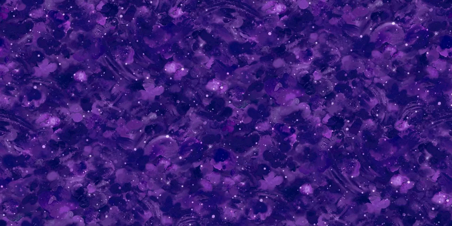 Clouds Amethyst 118" Wide 3 Yard Quilt Fabric Back Pack - image 1 - quilting supply from Quilted Joy
