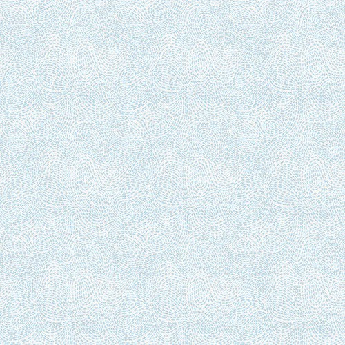 Waved Arctic 108" Wide Quilt Backing Fabric