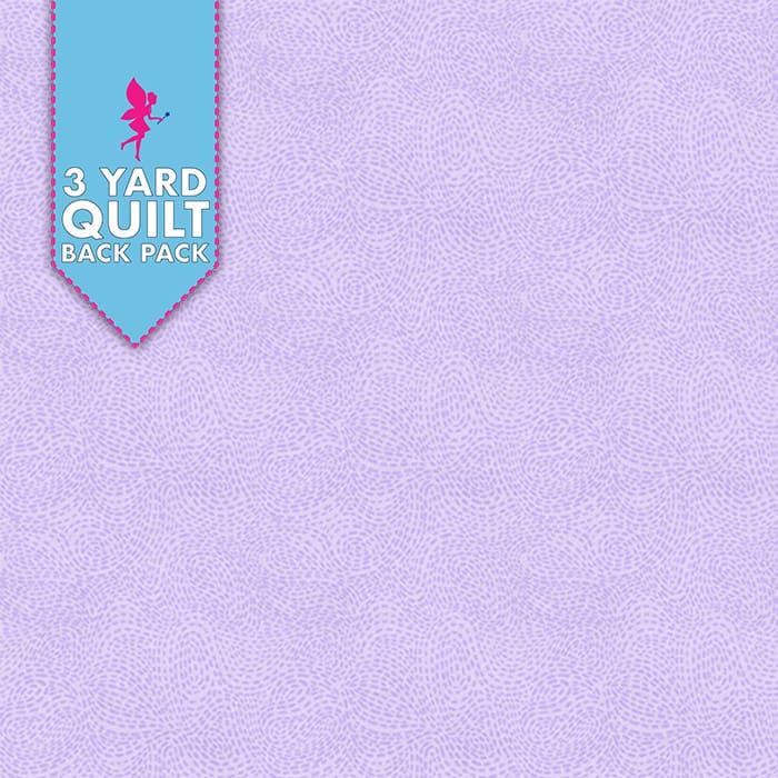 Waved Thistle 116" 3 Yard Quilt Back Pack