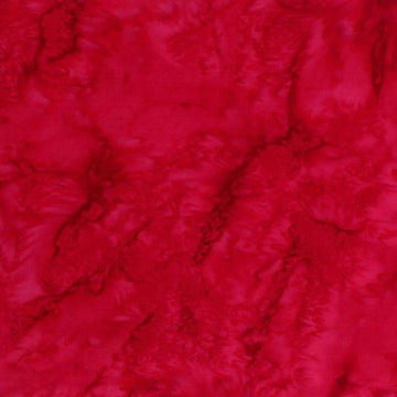 1895 Watercolors Red Batik Fabric Yardage - quilt fabric for sewing and quilting projects