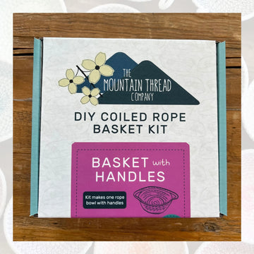 Coiled Rope Basket Kit with Handles