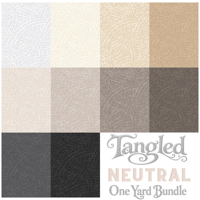 Tangled Neutral One Yard Bundle