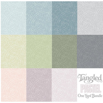 Tangled Pastel One Yard Bundle