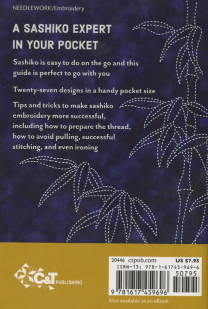 Sashiko Handy Pocket Guide - image 1 - quilting supply from Quilted Joy