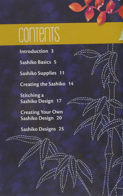 Sashiko Handy Pocket Guide - image 2 - quilting supply from Quilted Joy