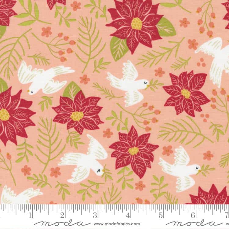 Joyful Joyful Blush Peace Fabric Yardage