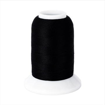 Woolly Nylon #BLK Black 1000m - image 1 - quilting supply from Quilted Joy