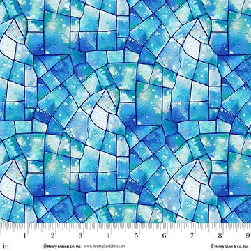 Kaleidoscope Sky Blue 108" Wide Quilt Backing Fabric - image 1 - wide quilt backing fabric for longarm quilting