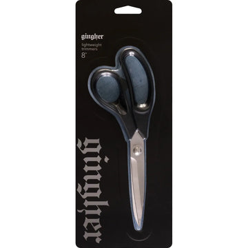Ginger Lightweight Bent Trimmer Scissor 8in