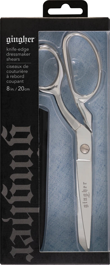 Gingher 8in Knife Edge Dressmaker Shears - image 1 - quilting supply from Quilted Joy