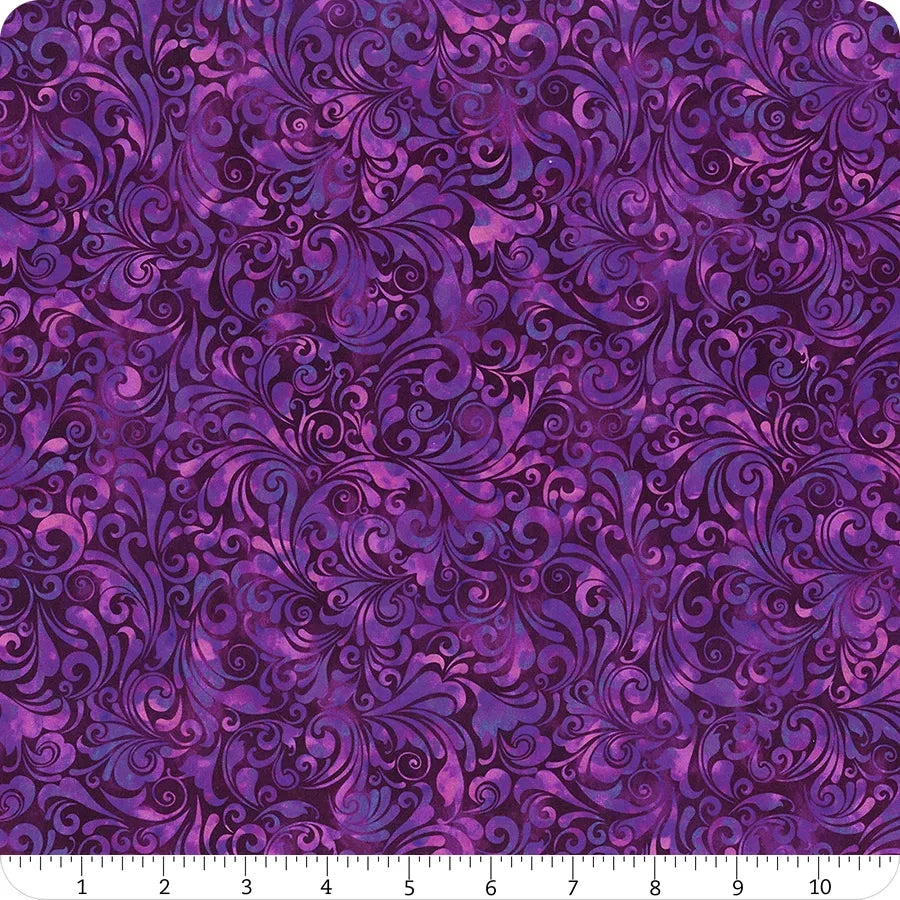 Prism II Purple Swirls Fabric Yardage